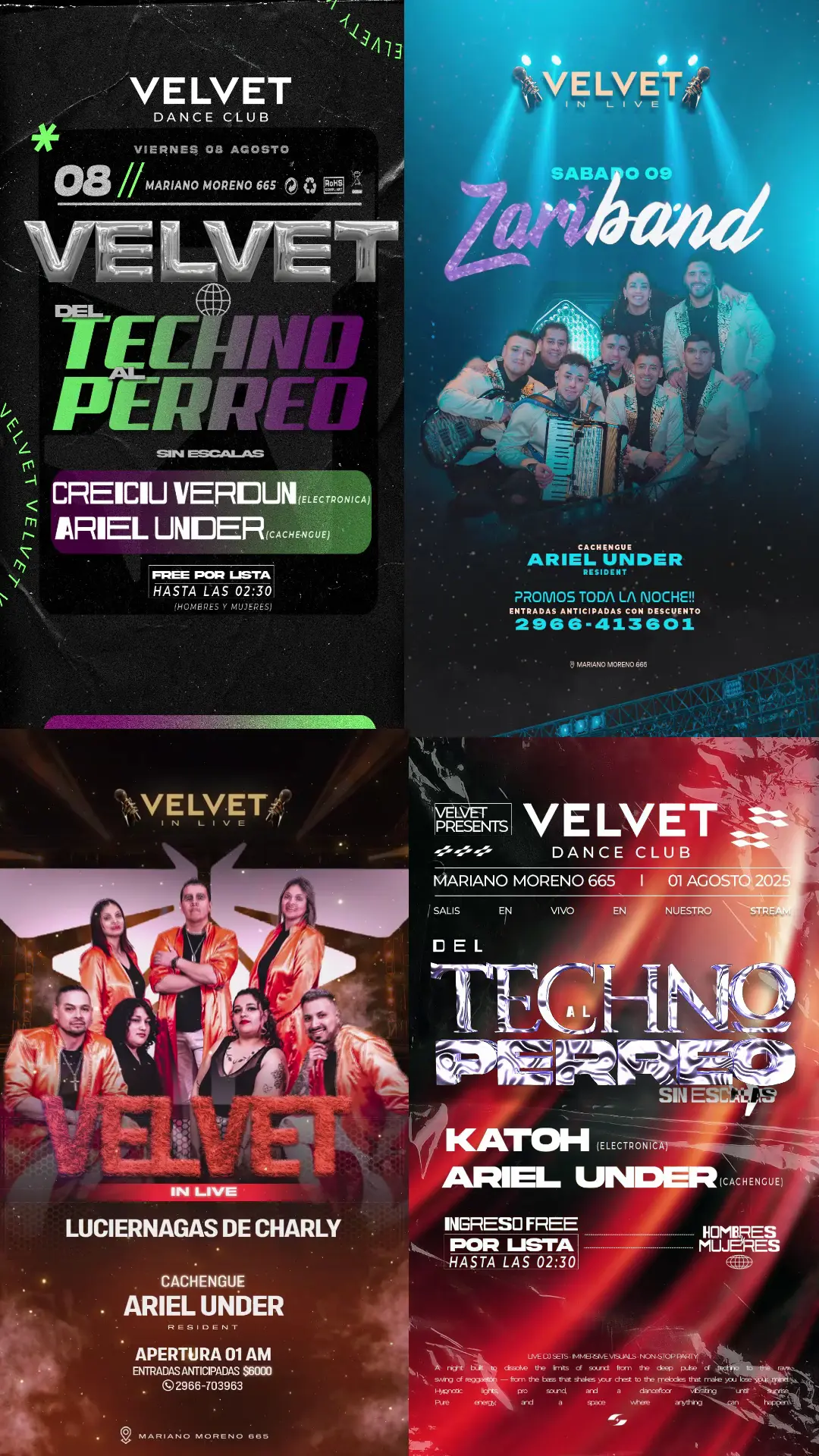 Preview Flyers Velvet Club